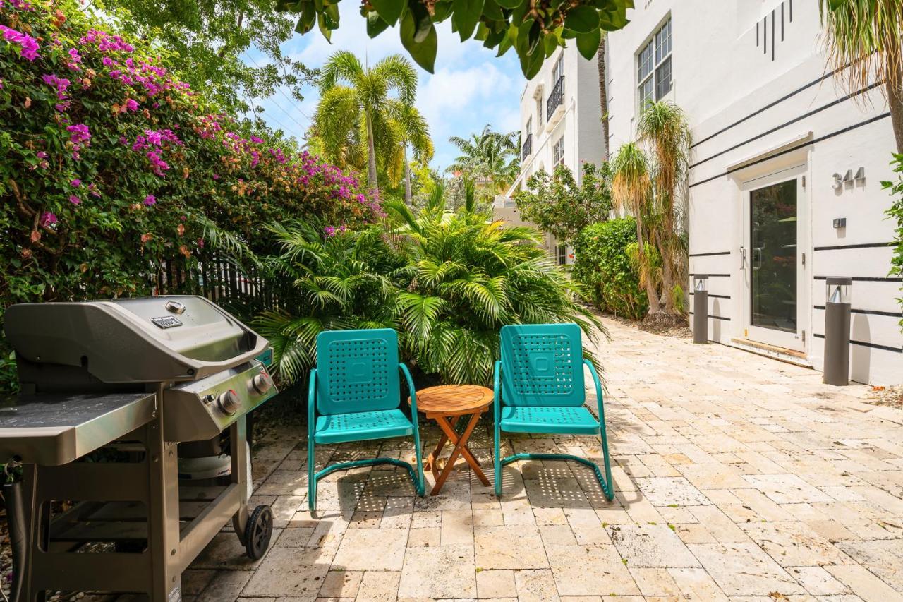 Fountain Condo 2 Story Pool Bbq Balcony Miami Beach Exteriör bild