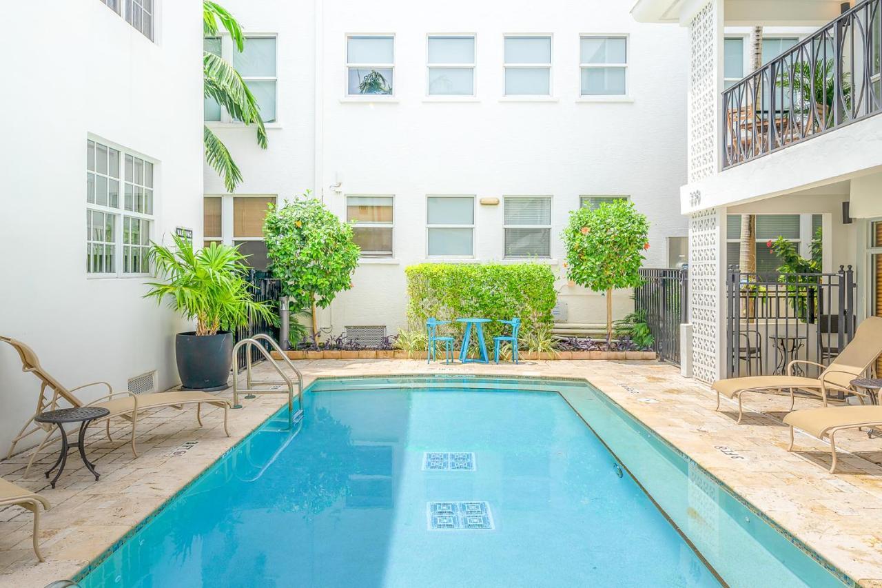 Fountain Condo 2 Story Pool Bbq Balcony Miami Beach Exteriör bild